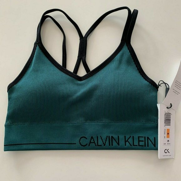 SOLD!NWT! Calvin Klein Performance Sz S Cross-Back - Picture 3 of 6